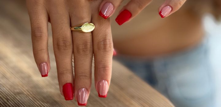 ongle rouge