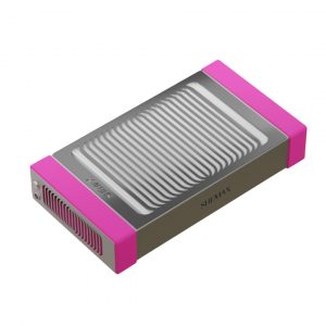 aspirateur pour ongles rose