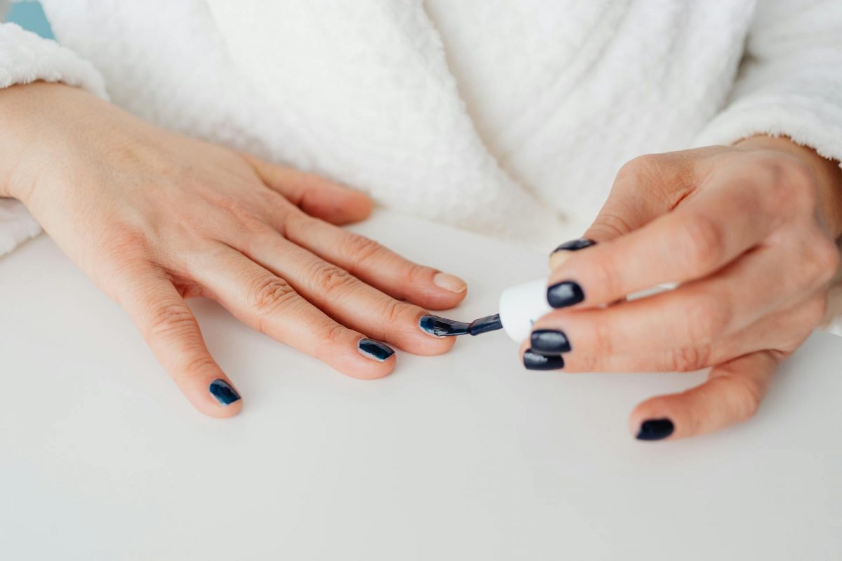vernis top coat noir